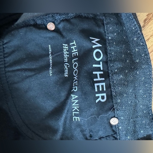 Like new MOTHER the looker hidden gems skinny jean sz 26 - Picture 3 of 3